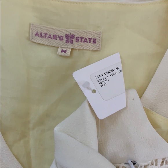 Altar’d State Eyelet Back Sheath Dress - Picture 7 of 8